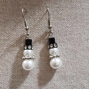 Snowman Earrings